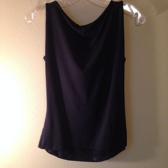 Ronan Chen Sequin Top with Draped Front 2 - Picture 4 of 7